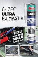 AKFIX 647FC PU MASTİK BEYAZ 280ML