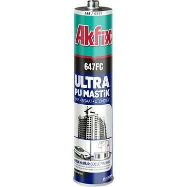 AKFIX 647FC PU MASTİK BEYAZ 280ML
