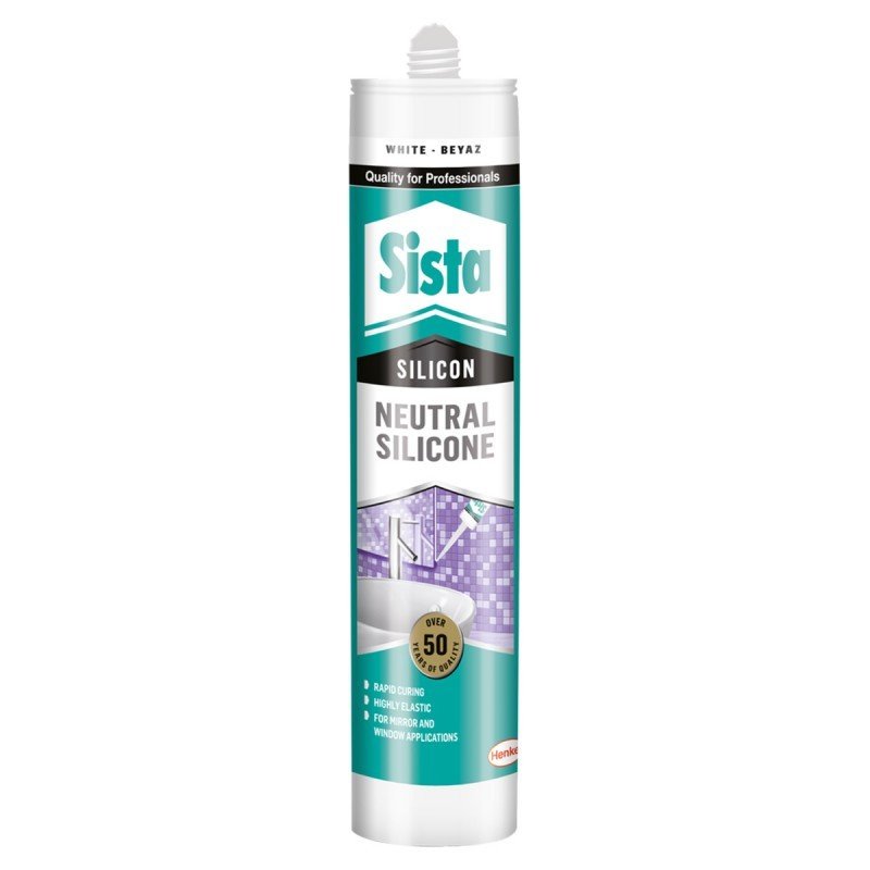SİSTA NOTRAL SİLİKON ŞEFFAF 310ML