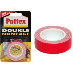 PATTEX DOUBLE MONTAGE BANDI 120 KG