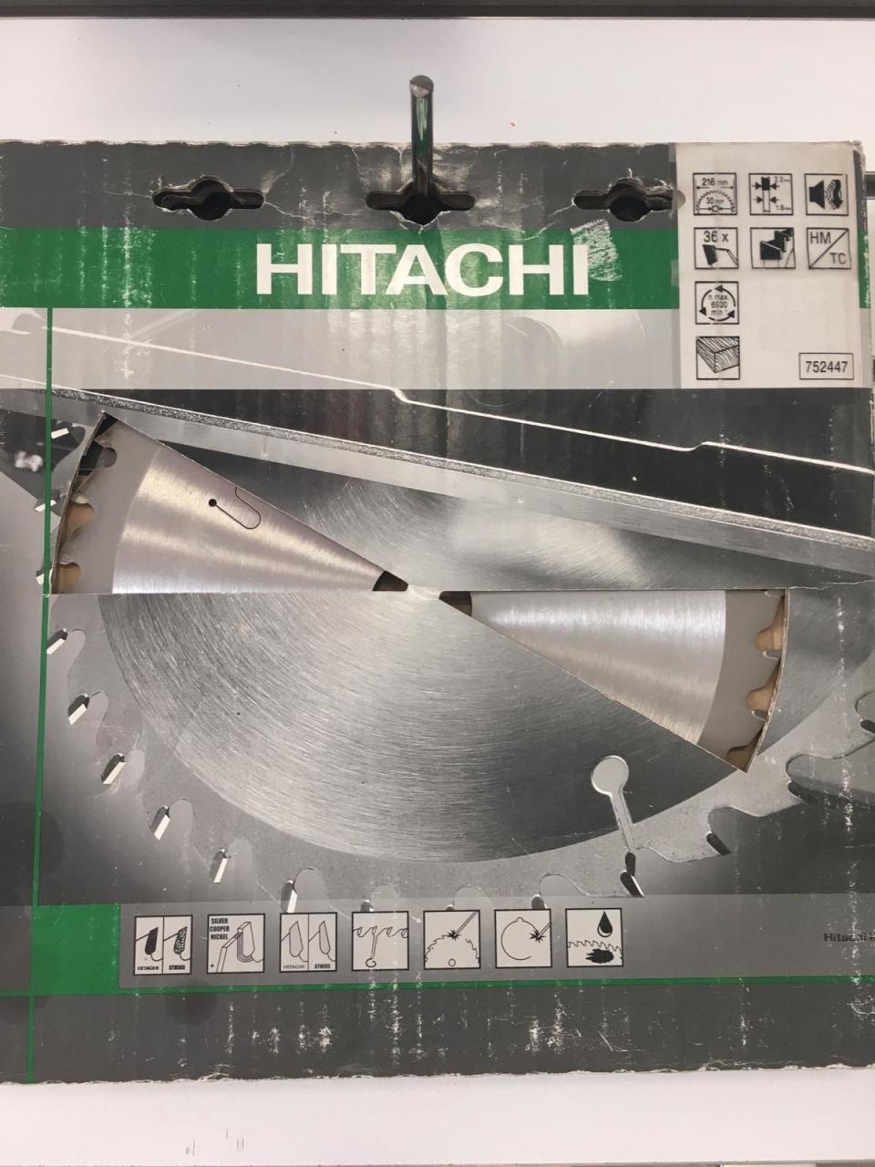 HITACHI DAİRE TESTERE 216*30 MM