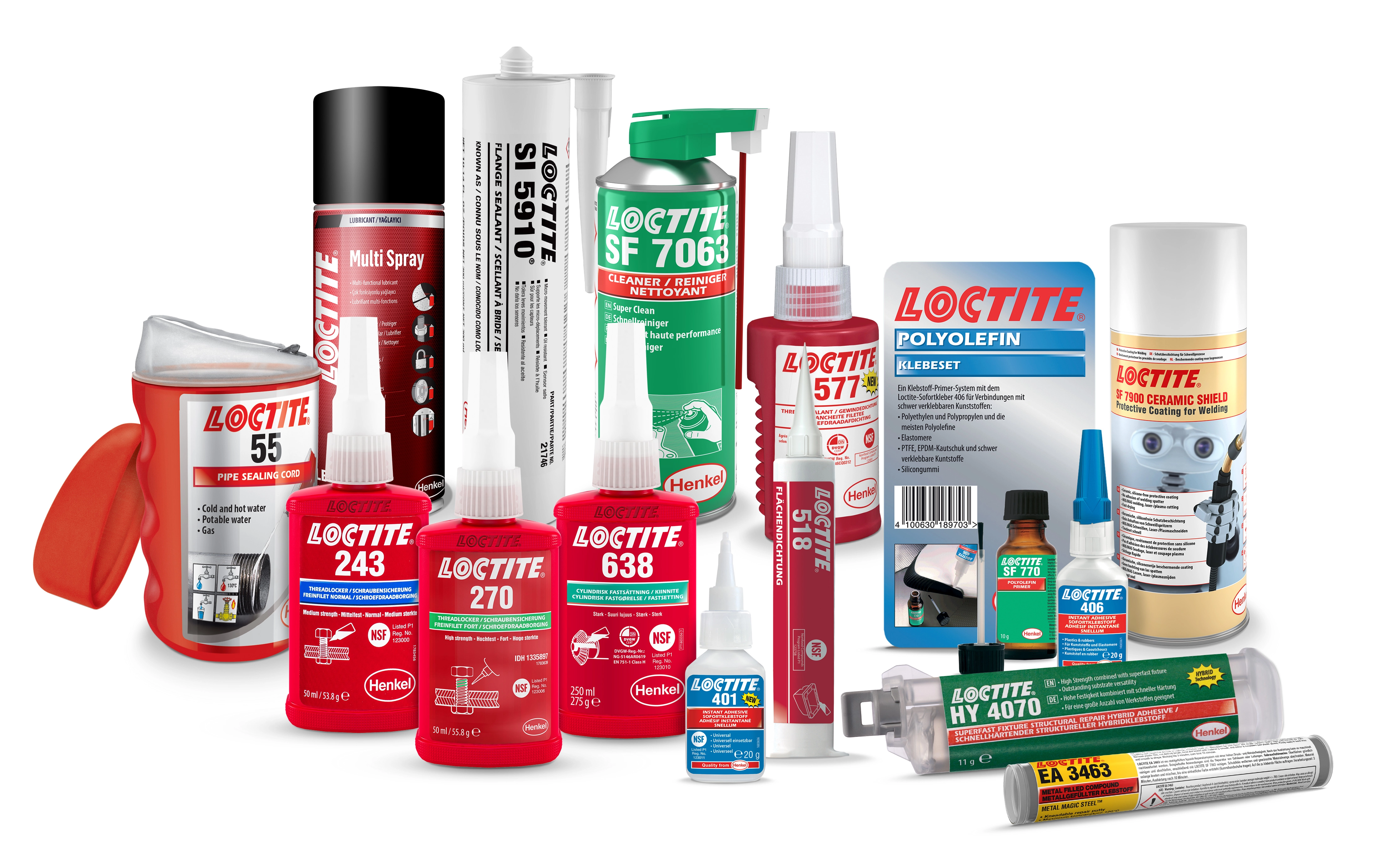 Endüstriyel Yapıştırıcı - Temizleyici - Sabitleme Kimyasalları