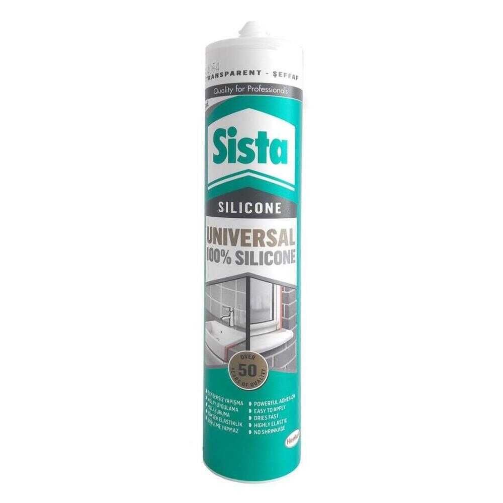 SİSTA UNIVERSAL SİLİKON ŞEFFAF 280ML
