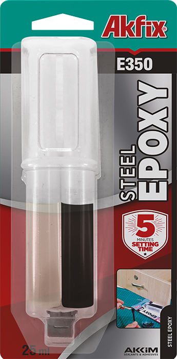 AKFIX E350 EPOKSİ ÇELİK YAPIŞTIRICI