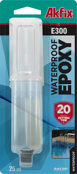 AKFIX E300 SUYA DAYANIKLI EPOKSİ YAPIŞTIRICI