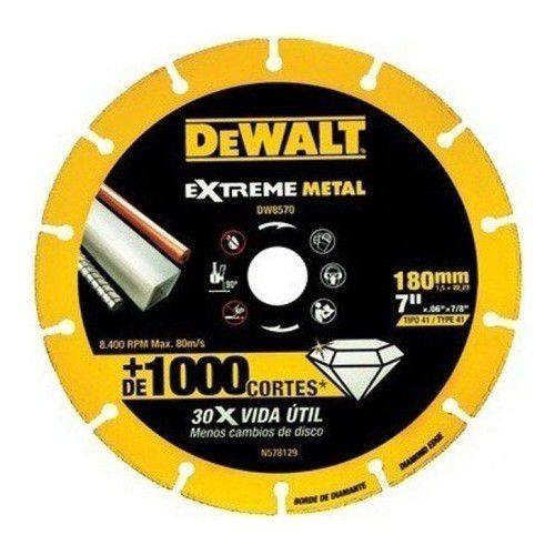 DEWALT DW8570 EXTREM METAL KESİCİ 180MM