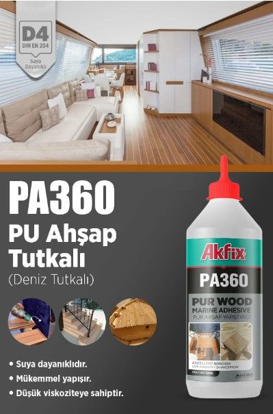 AKFIX PA360 PU DENİZ TUTKALI / BEJ