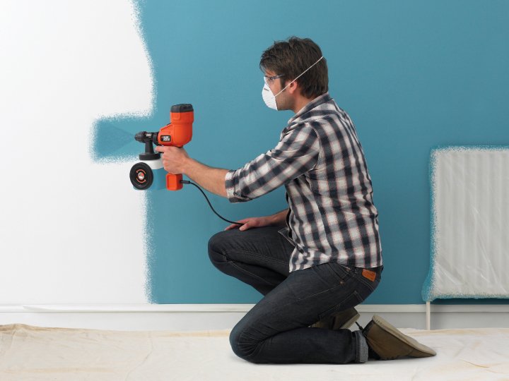 BLACK&DECKER HVLP200 ELEKTRİKLİ BOYA TABANCASI