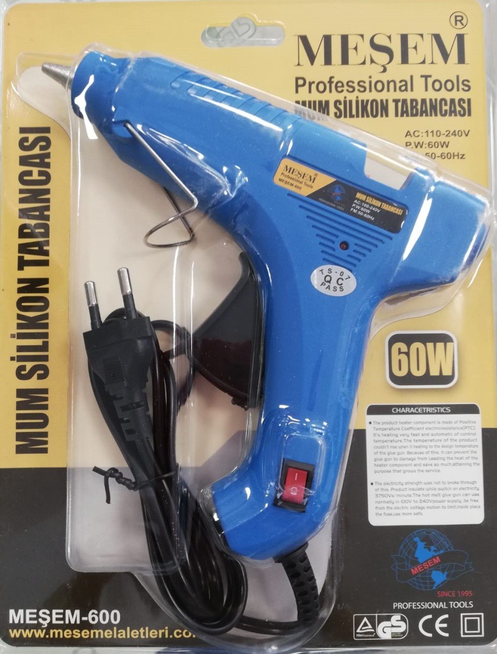 MEŞEM-600 MUM SİLİKON TABANCASI KALIN 60W