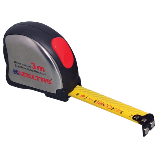 İZELTAŞ KROM ŞERİT METRE 3 MT.