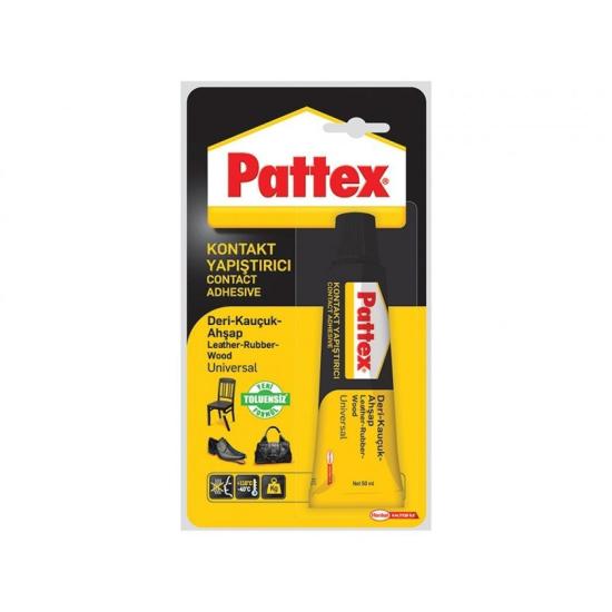 PATTEX UNIVERSAL DERİ-KAUÇUK-AHŞAP YAPIŞTIRICI 50ML