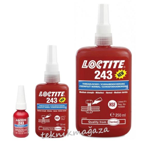 LOCTITE CIVATA SABITLEYİCİ 243/250 ML