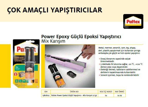 PATTEX GÜÇLÜ MİX EPOKSİ 27GR