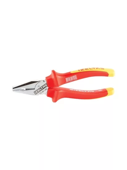  İZELTAŞ 1000V İZOLELİ ELEKTRİKÇİ KOMBİNE PENSE 180 MM