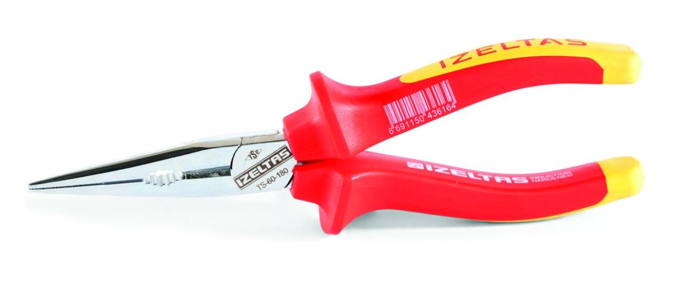 İZELTAŞ 200 MM DÜZ KARGABURUN ELEKTRİKÇİ İZOLELİ 1000 V