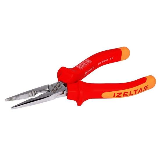 İZELTAŞ 200 MM DÜZ KARGABURUN ELEKTRİKÇİ İZOLELİ 1000 V