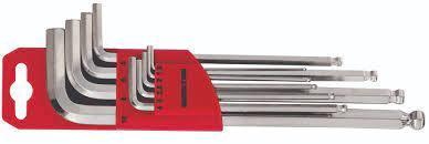 İZELTAŞ 9LU YUVARLAK BAŞLI ALLEN ANAHTAR TAKIMI UZUN