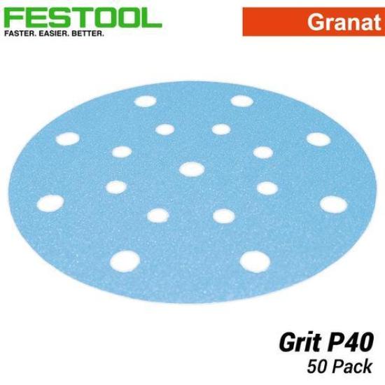 FESTOOL GRANAT P40 ZIMPARA KAĞIDI 496975-Kutu