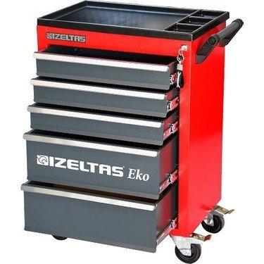 İZELTAŞ 8243 0010 96 EKO SERİSİ TAKIM DOLABI 5 ÇEKMECELİ / 93 PARÇA