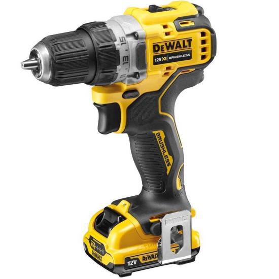 DEWALT DCD701D2 12VOLT/2.0Ah Lİ-ON ÇİFT AKÜLÜ KÖMÜRSÜZ PROFESYONEL VİDALAMA