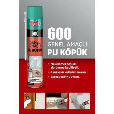 AKFIX 600 PU KÖPÜK 600GR/750ML