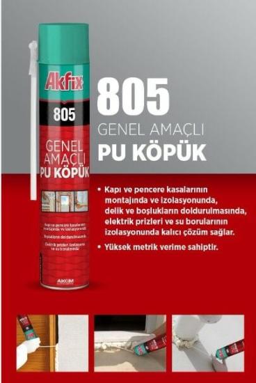 AKFIX 805 PU KÖPÜK 850GR/750ML