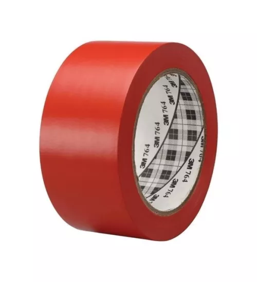 3M 764i BANT TEK VINIL KIRMIZI 50*33